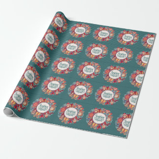 Cadeau Papier d'enveloppement Joyeux Noel