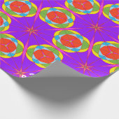 Cadeau Papier d'enveloppement liquide en marbre Abstrait  (Coin)