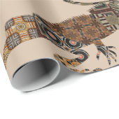Cadeau Papier d'enveloppement Lizard (Coin rond)