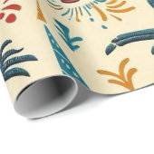 Cadeau Papier d'enveloppement Lizard Anniversaire (Coin rond)