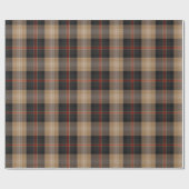 Cadeau Papier d'enveloppement Logan Tartan (Plat)