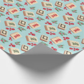 Cadeau Papier d'enveloppement Mah Jongg (Coin)