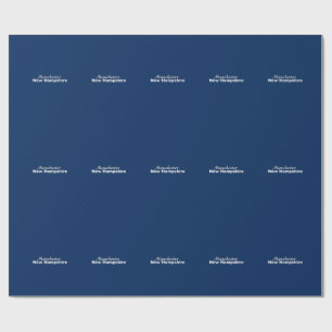 Cadeau Papier d'enveloppement Manchester, New Hampshire