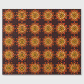 Cadeau Papier d'enveloppement Mandala 4 (Plat)