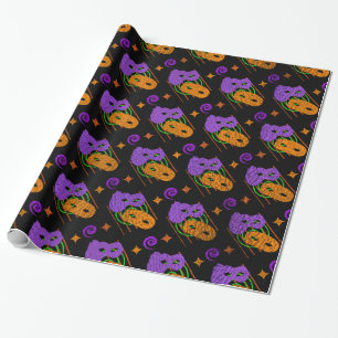 Cadeau Papier d'enveloppement Mascarade Festive