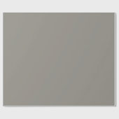 Cadeau Papier d'enveloppement mat gris pierre (Plat)