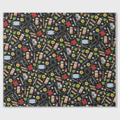 Cadeau Papier d'enveloppement Médicale (Plat)