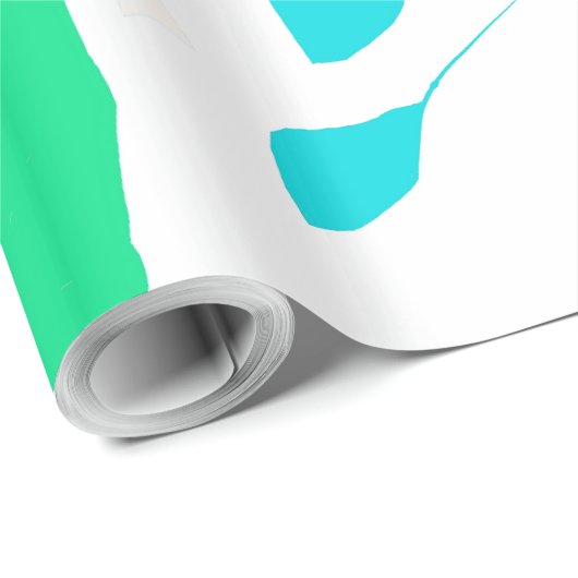 Cadeau Papier d'enveloppement méditerranéen (Coin rond)