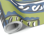 Cadeau Papier d'enveloppement méditerranéen (Coin rond)