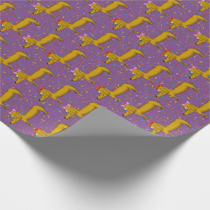 Cadeau Papier d'enveloppement mignon Dachshund