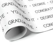 Cadeau Papier d'enveloppement moderne (Coin rond)