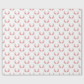 Cadeau Papier d'enveloppement moderne de Noël (Plat)