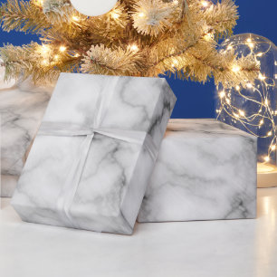 Cadeau Papier d'enveloppement moderne en marbre de luxe