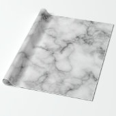 Cadeau Papier d'enveloppement moderne en marbre de luxe (Déroulé)