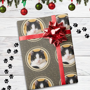 Cadeau Papier d'enveloppement moderne neutre pour animaux