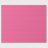 Cadeau Papier d'enveloppement monochromatique rose (Plat)