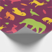 Cadeau Papier d'enveloppement Motif animal (Coin)