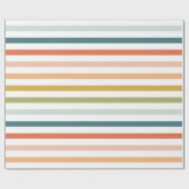 Cadeau Papier d'enveloppement Motif de couleur vive (Plat)