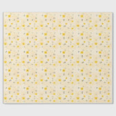 Cadeau Papier d'enveloppement Motif de printemps moderne (Plat)