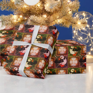 Cadeau Papier d'enveloppement Motif d'hiver pour les chou