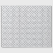 Cadeau Papier d'enveloppement Motif Hmong Gris Mountain (Plat)