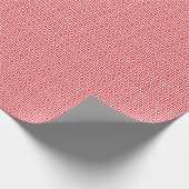 Cadeau Papier d'enveloppement Motif rouge (Coin)