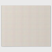 Cadeau Papier d'enveloppement multicolore (Plat)