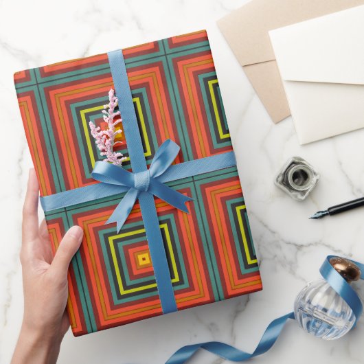 Cadeau Papier d'enveloppement multicolores (Cadeaux)