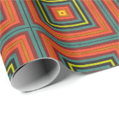 Cadeau Papier d'enveloppement multicolores (Coin rond)