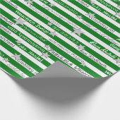 Cadeau Papier d'enveloppement multilingue pour Noël (Coin)