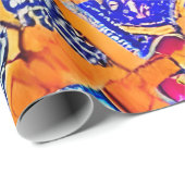 Cadeau Papier d'enveloppement mystique Marrakech (Coin rond)