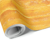 Cadeau Papier d'enveloppement naturel en pierre (Coin rond)