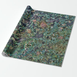 Cadeau Papier d'enveloppement naturel en pierre