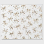 Cadeau Papier d'enveloppement neutre élégant (Plat)