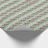 Cadeau Papier d'enveloppement Noel Donkey (Coin)