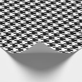 Cadeau Papier d'enveloppement noir et blanc (Coin)