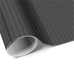 Cadeau Papier d'enveloppement noir et blanc 01-Cadeau