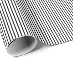 Cadeau Papier d'enveloppement noir et blanc 05-Cadeaux