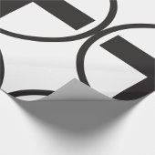 Cadeau Papier d'enveloppement noir plus