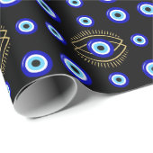 Cadeau Papier d'enveloppement oculaire (Coin rond)