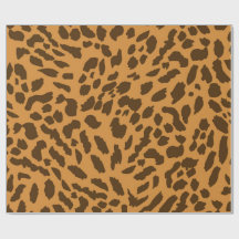 Papier d'enveloppement papier papier gras Cheetah