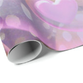 Cadeau Papier d'enveloppement pastel (Coin rond)