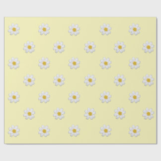 Cadeau Papier d'enveloppement Pastel Daisy