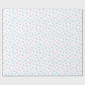 Cadeau Papier d'enveloppement Pastel Pink and Blue Dots (Plat)
