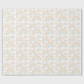 Cadeau Papier d'enveloppement Pastel Rainbow (Plat)