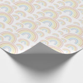 Cadeau Papier d'enveloppement Pastel Rainbow (Coin)
