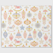 Cadeau Papier d'enveloppement Pastel vintage (Plat)