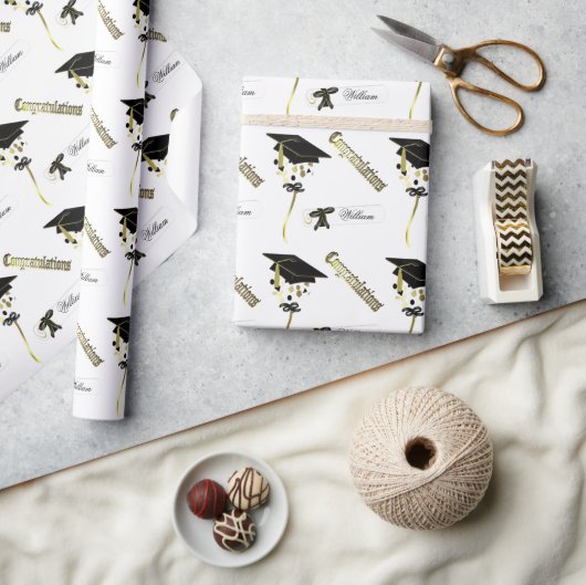 Cadeau Papier d'enveloppement personnalisé (Artisanat)