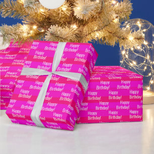 Cadeau Papier d'enveloppement personnalisé tout temps