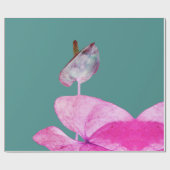 Cadeau Papier d'enveloppement photographique plante (Plat)